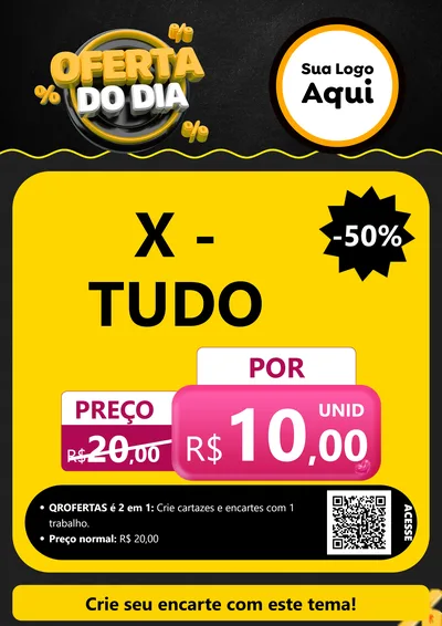 Modelo de Cartaz para Cartaz A4 Vertical