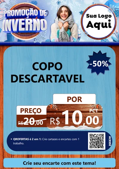Modelo de Cartaz para Cartaz A4 Vertical