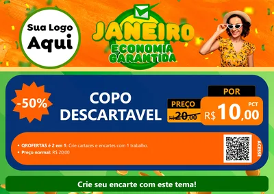 Modelo de Cartaz para Cartaz A4 Horizontal