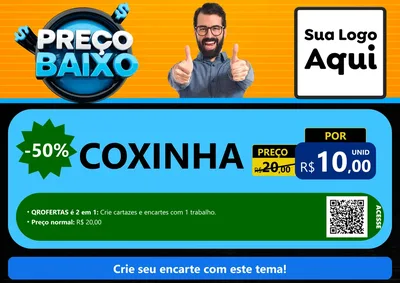 Modelo de Cartaz para Cartaz A4 Horizontal