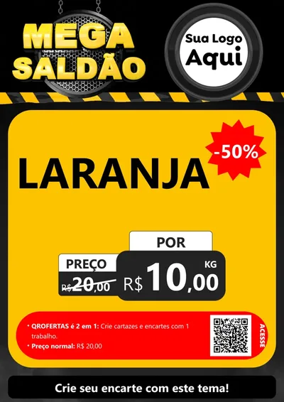 Modelo de Cartaz para Cartaz A4 Vertical