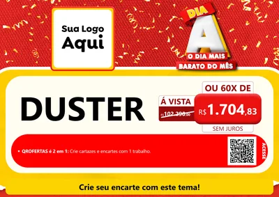 Modelo de Cartaz para Cartaz A4 Horizontal
