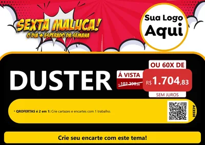 Modelo de Cartaz para Cartaz A4 Horizontal
