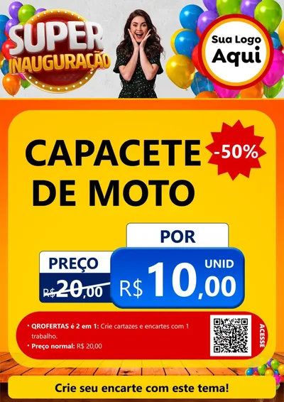 Modelo de Cartaz para Cartaz A4 Vertical