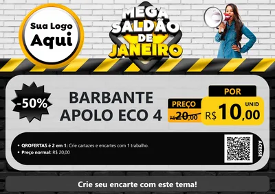 Modelo de Cartaz para Cartaz A4 Horizontal