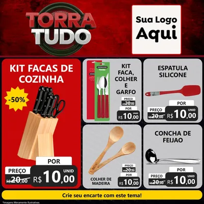 Modelo de Rede Social para Feed Facebook com o tema Torra Tudo para Utilidades Domésticas