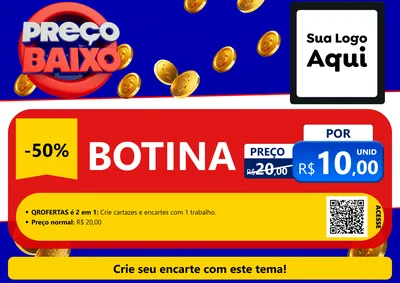 Modelo de Cartaz para Cartaz A4 Horizontal