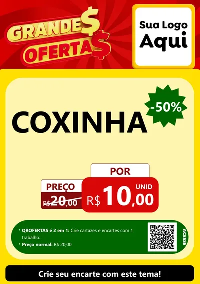 Modelo de Cartaz para Cartaz A4 Vertical