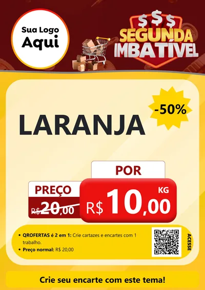 Modelo de Cartaz para Cartaz A4 Vertical