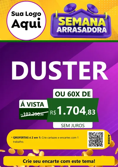 Modelo de Cartaz para Cartaz A4 Vertical