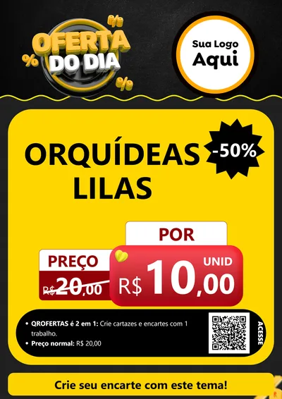 Modelo de Cartaz para Cartaz A4 Vertical