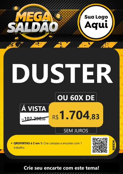 Modelo de Cartaz para Cartaz A4 Vertical