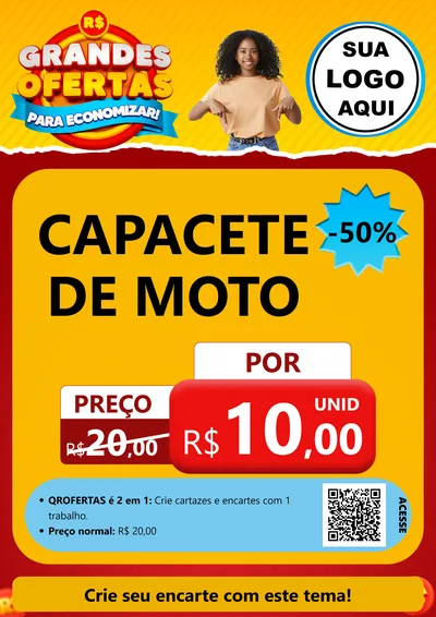 Modelo de Cartaz para Cartaz A4 Vertical