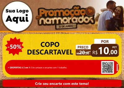 Modelo de Cartaz para Cartaz A4 Horizontal