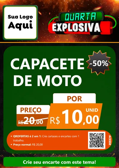 Modelo de Cartaz para Cartaz A4 Vertical