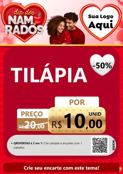 Modelo de Cartaz para Cartaz A4 Vertical
