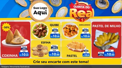 Modelo de TV para TV Horizontal com o tema Quinta do Real para Salgadaria