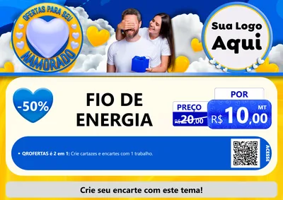 Modelo de Cartaz para Cartaz A4 Horizontal