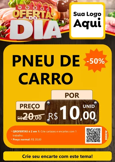 Modelo de Cartaz para Cartaz A4 Vertical