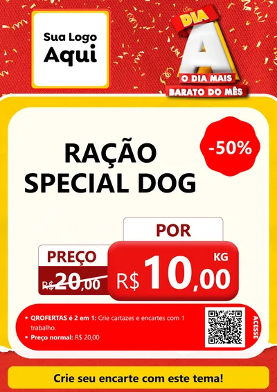 Modelo de Cartaz para Cartaz A4 Vertical