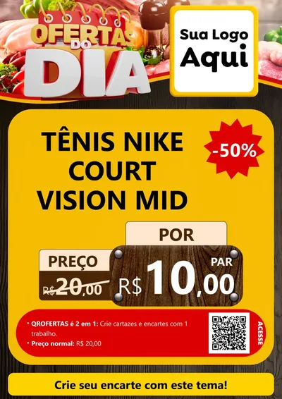 Modelo de Cartaz para Cartaz A4 Vertical
