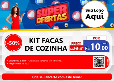 Modelo de Cartaz para Cartaz A4 Horizontal