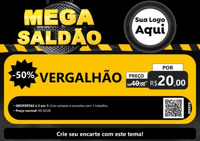Modelo de Cartaz para Cartaz A4 Horizontal