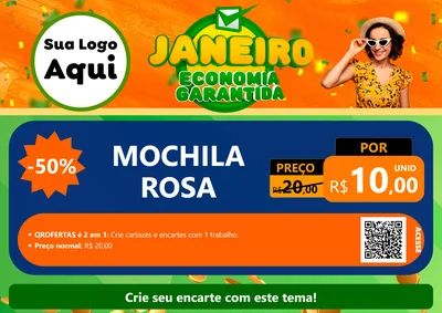 Modelo de Cartaz para Cartaz A4 Horizontal