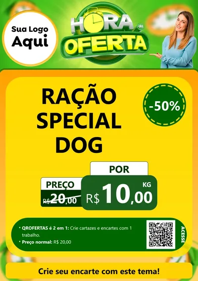 Modelo de Cartaz para Cartaz A4 Vertical