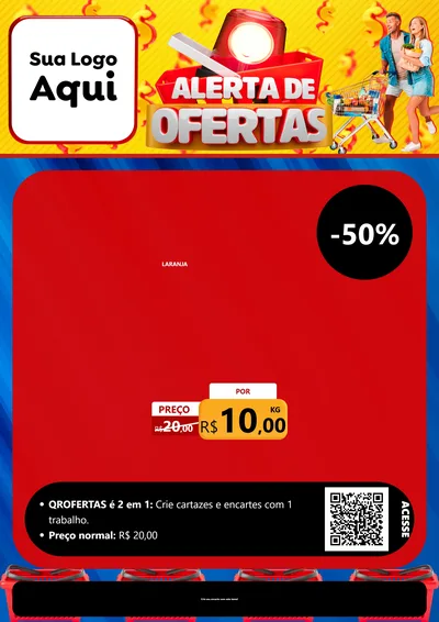 Modelo de Cartaz para Cartaz A4 Vertical