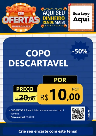 Modelo de Cartaz para Cartaz A4 Vertical