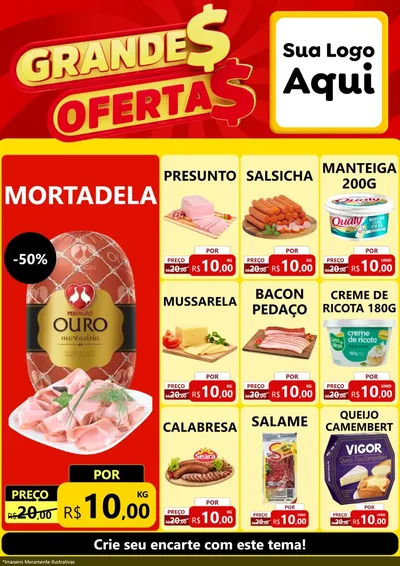 Modelo de Encarte para Encarte A4 Vertical