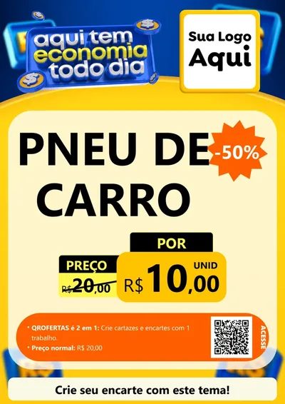 Modelo de Cartaz para Cartaz A4 Vertical