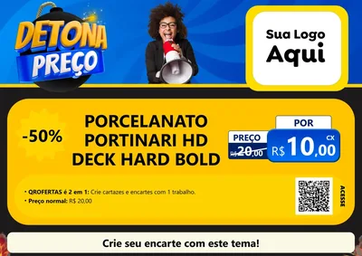 Modelo de Cartaz para Cartaz A4 Horizontal