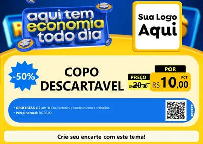 Modelo de Cartaz para Cartaz A4 Horizontal
