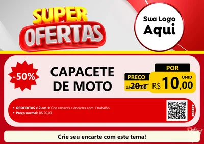 Modelo de Cartaz para Cartaz A4 Horizontal