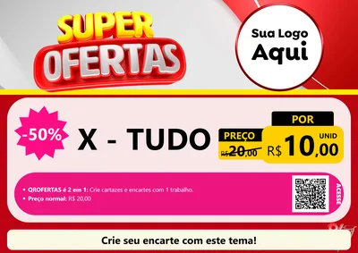 Modelo de Cartaz para Cartaz A4 Horizontal