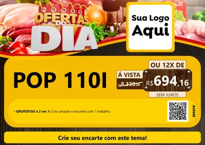 Modelo de Cartaz para Cartaz A4 Horizontal