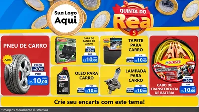 Modelo de TV para TV Horizontal com o tema Quinta do Real para Auto peças