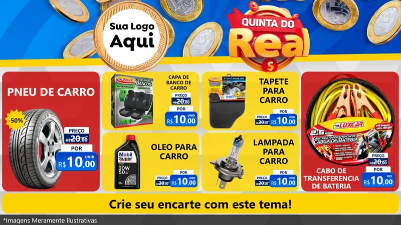 Modelo de TV para TV Horizontal com o tema Quinta do Real para Auto peças