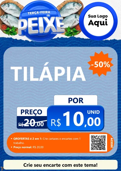 Modelo de Cartaz para Cartaz A4 Vertical