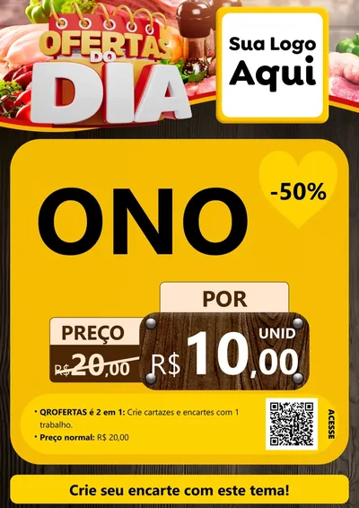 Modelo de Cartaz para Cartaz A4 Vertical