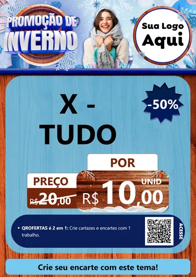 Modelo de Cartaz para Cartaz A4 Vertical