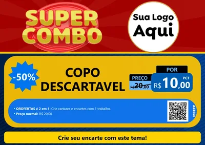 Modelo de Cartaz para Cartaz A4 Horizontal
