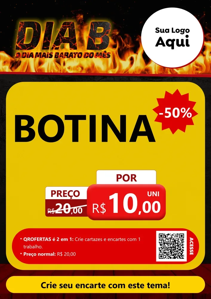 Modelo de Cartaz para Cartaz A4 Vertical com o tema Dia B para Agropecuária