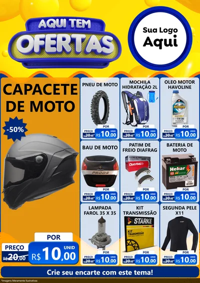 Modelo de Encarte para Encarte A4 Vertical