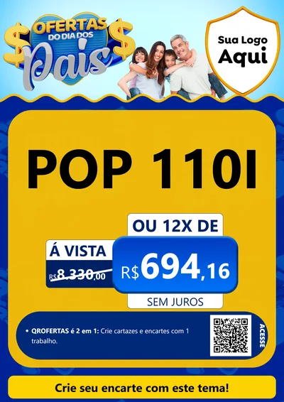 Modelo de Cartaz para Cartaz A4 Vertical
