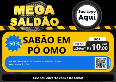 Modelo de Cartaz para Cartaz A4 Horizontal