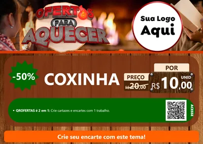Modelo de Cartaz para Cartaz A4 Horizontal