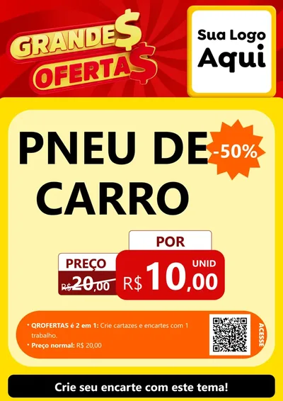 Modelo de Cartaz para Cartaz A4 Vertical